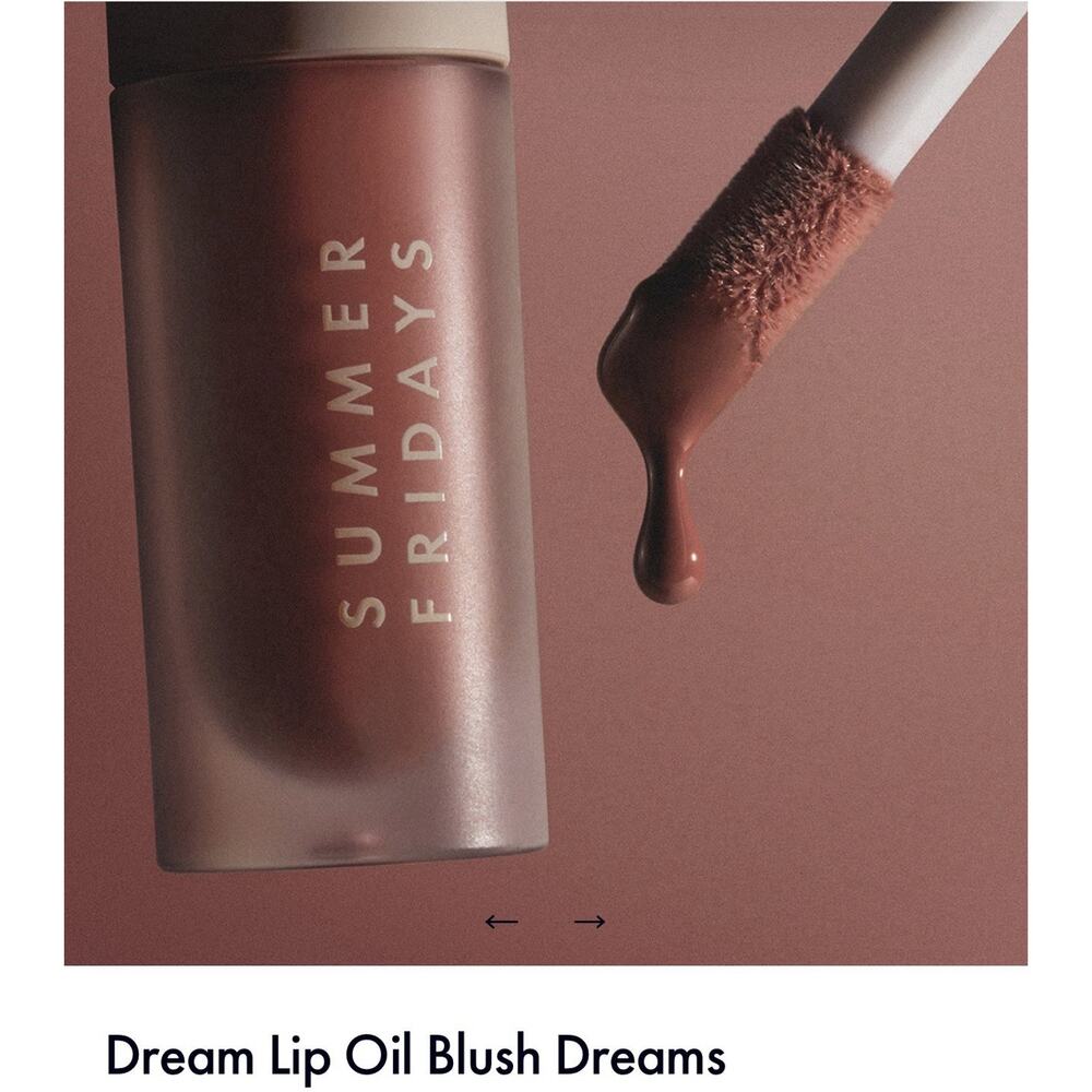 SUMMER FRIDAYS Dream Lip Oil In BLUSH DREAMS .15 Fl Oz Brand New In Box